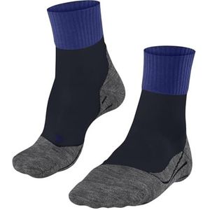 FALKE Heren Wandelsokken TK2 Explore Cool Short M Sso lyocell functioneel materiaal anti-blaar dik 1 paar, Blauw Cobalt 6118, 39-41