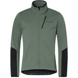 Vaude - Matera II - Softshell Jas - Groen - 100% Winddicht, Ademend, Waterafstotend, Gerecycled Materiaal