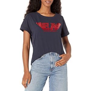 Emporio Armani Swimwear Dames T-shirt Logo Mania Shirt