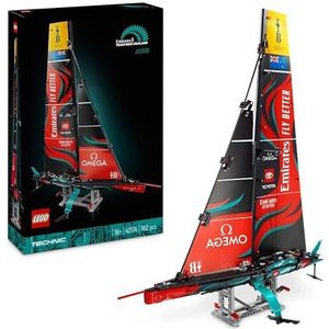 LEGO Technic Emirates Team New Zealand AC75 jacht Bouwpakket voor Volwassenen die van Zeilen en Modelboten houden, Cadeau voor Hem en Haar, Creatieve Hobby en Decoratie 42174