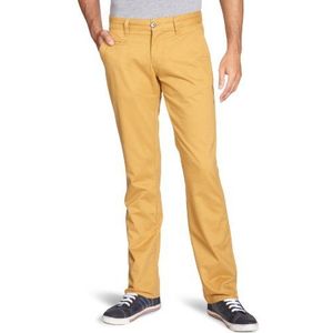 SELECTED HOMME heren broek, geel (Honey Mustard), 36W x 34L