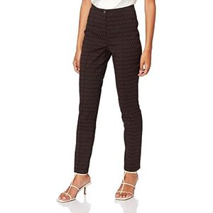 GERRY WEBER Edition Dames slim fit jeans, bruin/zwart/camel, 36R, Bruin/Zwart/Camel, 36