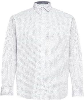 s.Oliver - 2156763 - Herenshirt - Wit - Slim Fit - Lange Mouwen