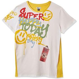 Tuc Tuc Boys-Happy Message T-shirt, geel, regular voor kinderen