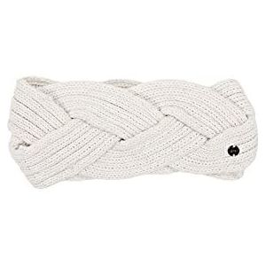 ESPRIT Met wol: gevlochten gebreide hoofdband, off-white, Eén maat