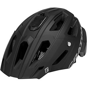 Cratoni AllTrack Helm, Black Rubber, S/M (54-58 cm)
