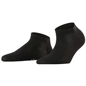 FALKE Dames Korte sokken Fine Softness 50 DEN W SN modal Kort eenkleurig 1 Paar, Zwart (Black 3009), 35-38