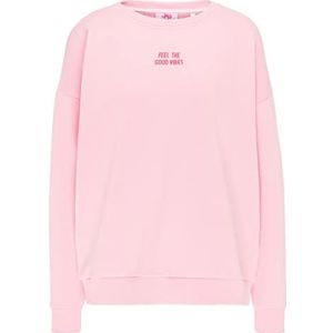 LIBBI Dames oversized sweater 12614398-LI01, roze, S, roze, S