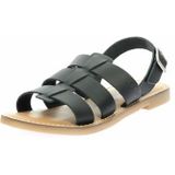 KICKERS - Landor - Leren Sandalen - Zwart - Leer