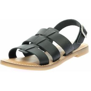 KICKERS - Landor - Leren Sandalen - Zwart - Leer