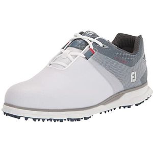 FootJoy Heren Pro|sl Sport Golfschoen, Wit/Blauwe Mist, 44 EU