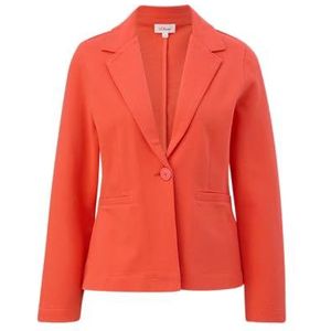Sweatblazer van puur katoen, Oranje 2590, 34