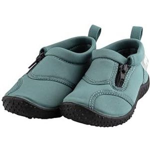 Sterntaler Unisex kinderen badschoenen Zipper watersportschoen, jade-groen, 20 EU