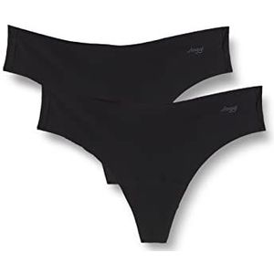 Sloggi - Zero Microvezel 2.0 - Hipstring - Zwart - 2 stuks