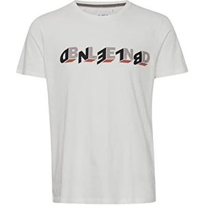 Blend - Tee - T-shirt - 20714795, Sneeuwwit (110602), S