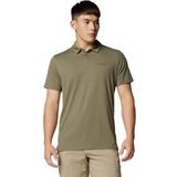 Columbia Men's Tech Trail Utility Polo, Technical Polo Shirt, Stone Green, XXL