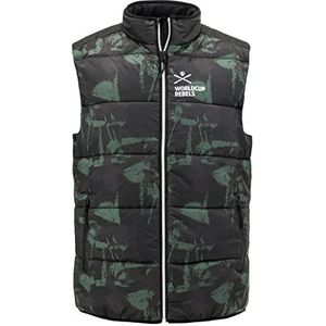 HEAD RACE LICHT VEST MEN-RACE PRINT/ZWART-MEDIUM/GROOT