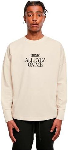 Mister Tee X Artist 2pac All Eyez On Me Tracklist Cut On T-shirt Met Lange Mouwen