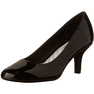 Easy Street Dames Passion Zwart Maat: 6.5 C/D US, Zwart Patent, 4.5 UK Wide