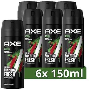 AXE Deodorant Bodyspray Africa - 6 x 150ml