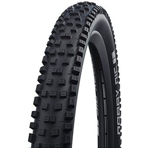 Schwalbe Nobby Nic Addix Perf Rigid, unisex volwassen fietsband, zwart, 27.5x2.25