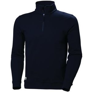 Trui met halve sluiting en ritssluiting