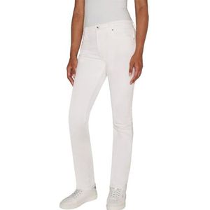Pepe Jeans Dames Slim Jeans Hw, wit (Denim-D76), 24W / 32L, Wit (Denim-d76), 24W / 32L