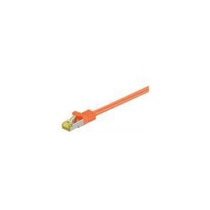 Microconnect 25m Cat7 S/FTP netwerkkabel (25m, Cat7, S/FTP (S-STP), RJ-45, RJ-45, oranje)