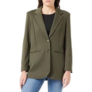 ICHI Dames IHKATE SUS Oversize BL Blazer, 190414/Forest Night, XL, 190414/Forest Night, XL