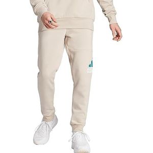 adidas Heren Essentials Fleece Tapered Manchet Big Logo Joggers Broek (1/1)