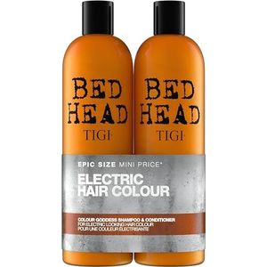 TIGI Colour Goddess Shampoo &Conditioner Oil Infusion,750 ml (2er Pack),Meerkleuren