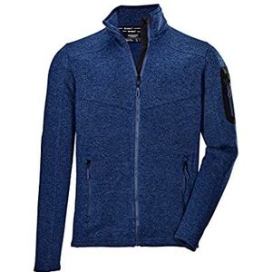 Killtec Heren gebreide fleece jas met opstaande kraag - KOW 136 MN JCKT, donkerpetrol, S, 37407-000