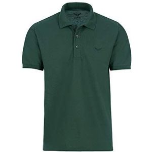 Trigema Poloshirt voor heren, piqué-kwaliteit, den, XL