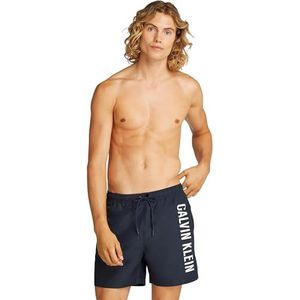Calvin Klein Zwemshort met medium trekkoord voor heren, Blauw (Donker Saffier), 4XL Grote Maten