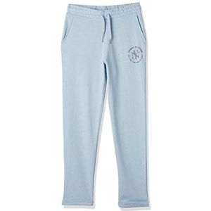 Tommy Hilfiger Dames Tapered NYC Roundall Joggingbroek, Breezy Blue Heather, M