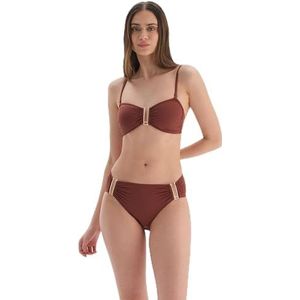 Dagi Bikinibroekje voor dames, bruin, 38