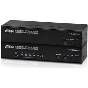 Aten CE775-AT-G Dual View KVM Audio + RS232 Switch (VGA, USB)