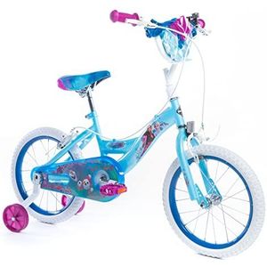 Huffy Meisjes Disney Frozen 2 16 inch fiets, hemelsblauw