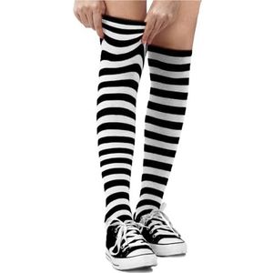 Dress Up America Katoenen Gestreepte Sokken Voor Kinderen - Gestreepte Kniekousen Voor Meisjes En Jongens | Tieners - Stijlvol En Comfortabel