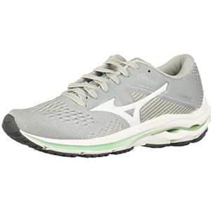 Mizuno Wave Inspire 17 hardloopschoen voor dames, Harbor Mist Wit, 44 EU