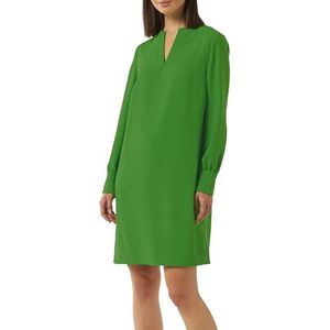 comma - Kleid - Crêpe Mini-jurk - Tuniekhalslijn