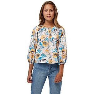 Peppercorn Damina Blouse voor dames, 0065p Ant. Witte print, XS