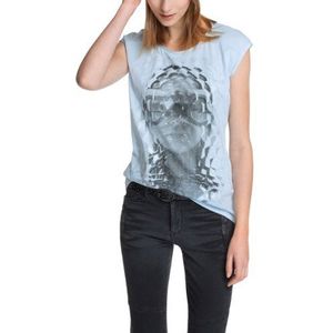 ESPRIT Collection dames T-Shirt 014EO1K002 Comfort Fit