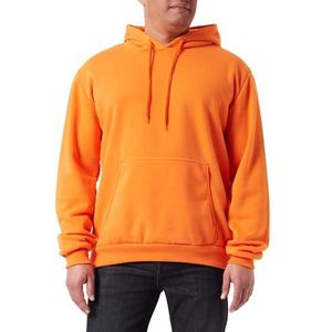 Bondry Sportieve stretch gebreide trui voor heren polyester oranje maat XXL, oranje, XXL