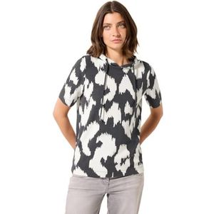 Cecil T-shirt voor dames, volcanic grey, L