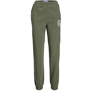 JACK & JONES Dames JJXX JXBIANCA HW Relaxed Vint Sweatpants SN Joggingbroek, Four Leaf Clover/Print: Denim DEPT, S