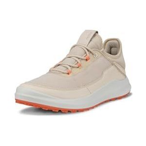 ECCO Women's Core Mesh Golf Shoe, Limestone, 6-6.5