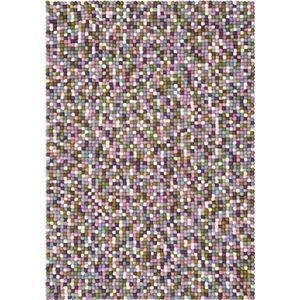 myfelt Greta Viltbal tapijt — 160 x 230 cm, rechthoekig, ideaal voor slaap-, woon-, kinderkamer, hal & badkamer