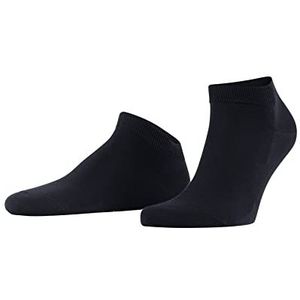 FALKE Heren Korte sokken ClimaWool M Sn wol lyocell kort eenkleurig 1 paar, Blauw Dark Navy 6370, 39-40
