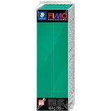 STAEDTLER 8041-500 ST FIMO professionele ovenhardende boetseerklei (groot blok 454 g (1 lb)) Kleur: reengroen